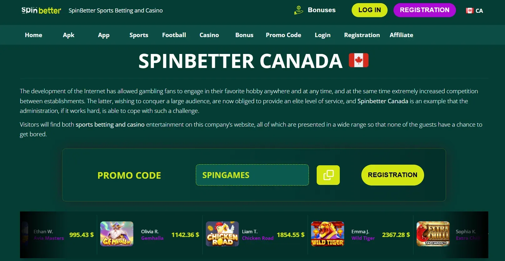 Spinbetter Casino